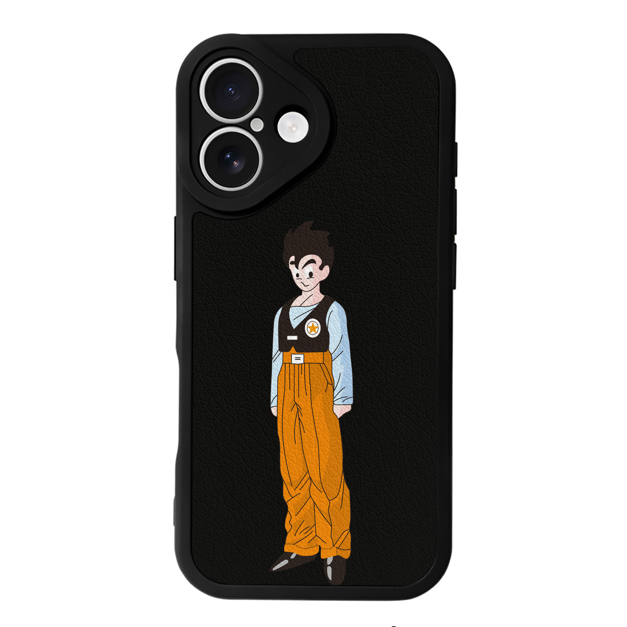 （画像用） ドラゴンボール DRAGON BALL 【iPhone 16シリーズ対応】シリコンスマホケース（レザー調） 材質：シリコン